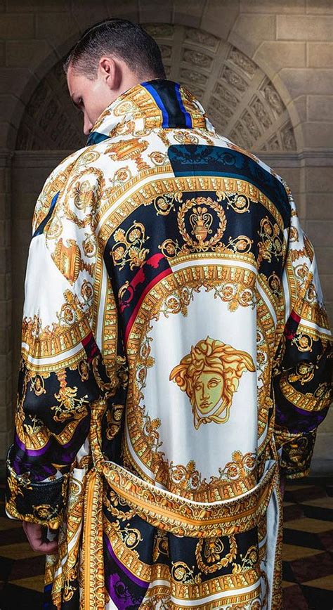 mens replica versace robe|versace knockoff robe.